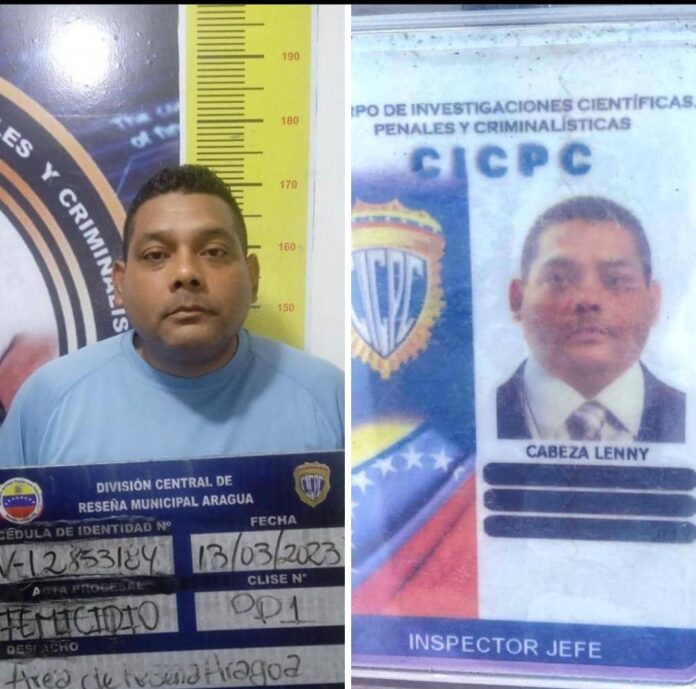 Atrapado-agente-del-Cicpc-por-asesinato-de-su-pareja-CNT Funcionario del CICPC involucrado en asesinato de joven mujer en Cagua.