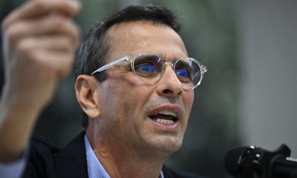Capriles renuncia a Primero Justicia por diferencias con Julio Borges