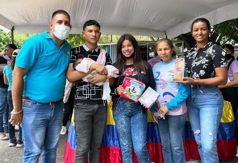 IDENTIDAD-AL-NACER-05 Gobierno municipal llevó atención a madres y recién nacidos en Ambulatorio de Turmero