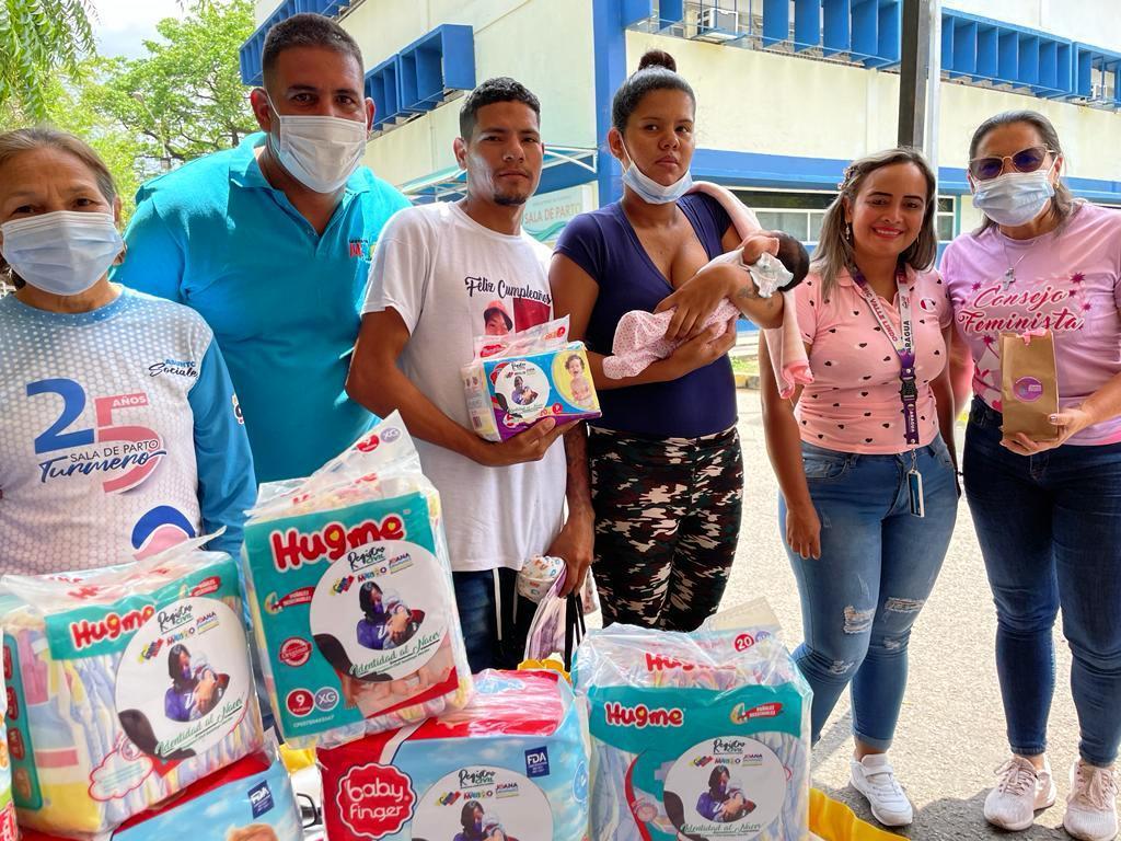 IDENTIDAD-AL-NACER-09 Gobierno municipal llevó atención a madres y recién nacidos en Ambulatorio de Turmero