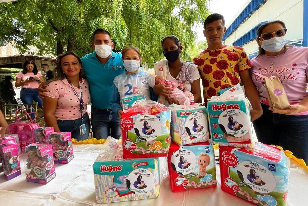 IDENTIDAD-AL-NACER-10 Gobierno municipal llevó atención a madres y recién nacidos en Ambulatorio de Turmero