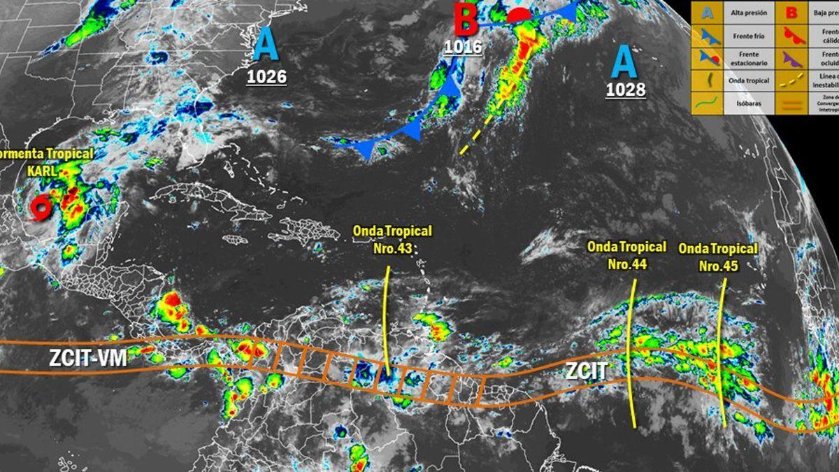 Entre 55 y 60 ondas tropicales comenzarán a activarse este 1M