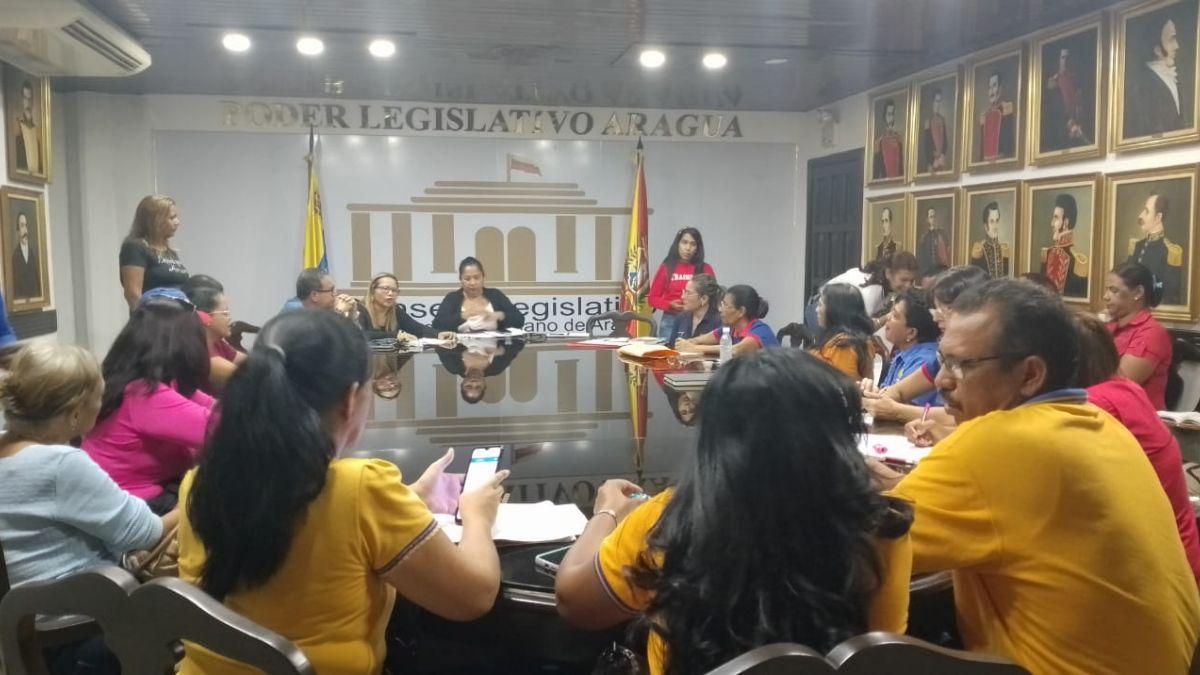 Cleba y sindicatos de educadores aragüeños realizaron mesa de trabajo