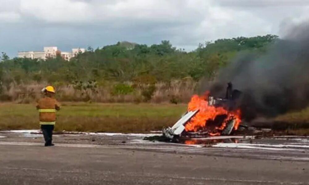 Dos muertos tras accidente aéreo cerca de la pista del aeropuerto Maturín