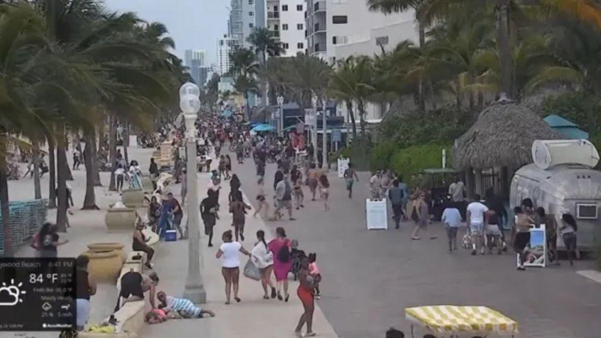 Nueve heridos en un tiroteo cerca de una playa en Florida