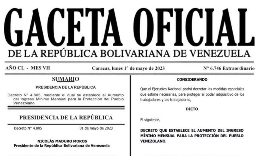 Conoce el nuevo ingreso mínimo mensual +Gaceta
