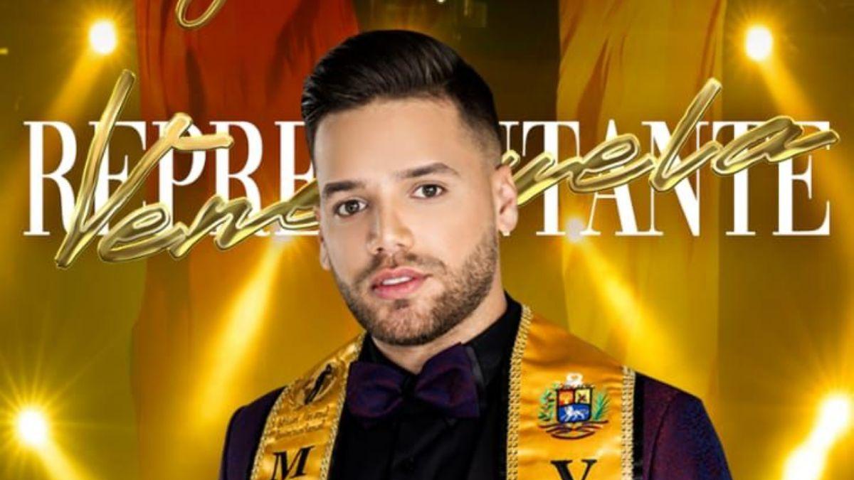 Jesús Rincón representará a Venezuela en el Mister Grand Internacional 2023
