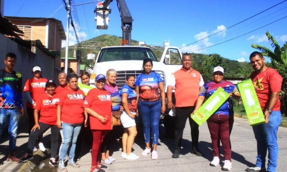 En Mariño avanzan con la recuperación integral del alumbrado público