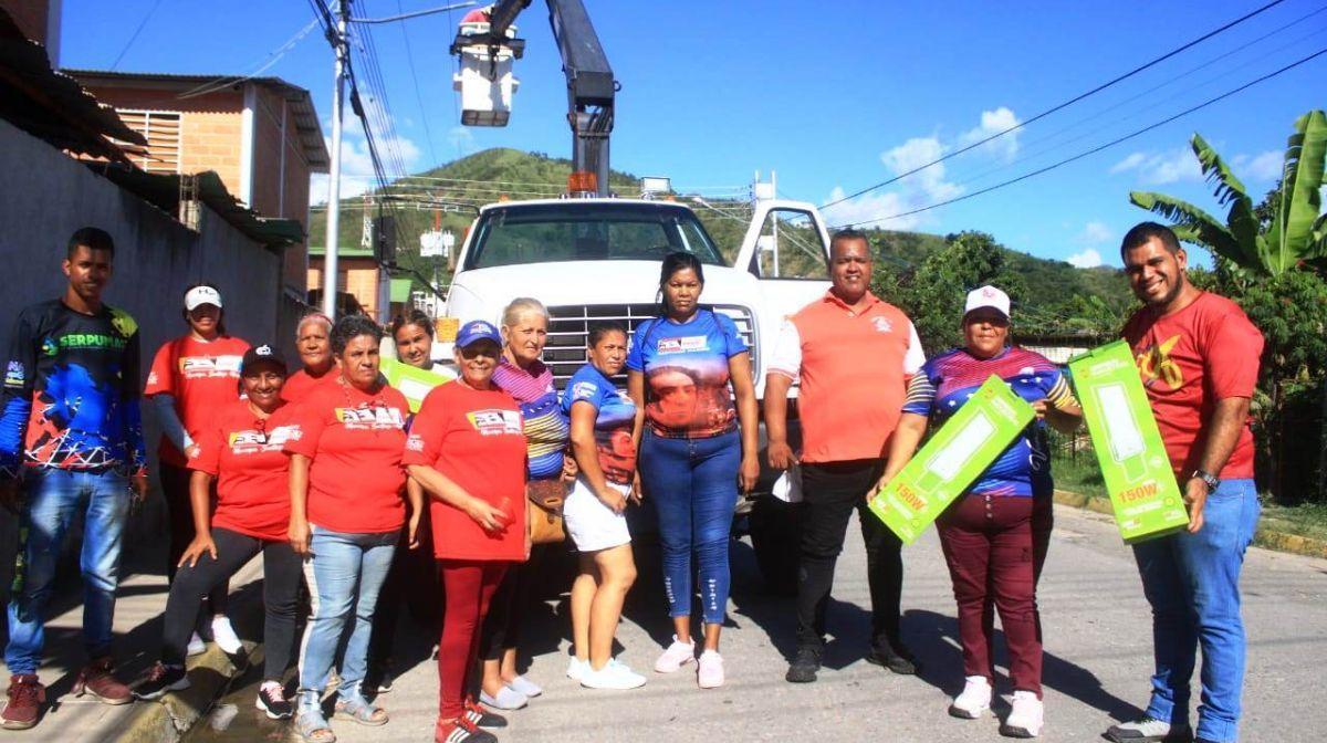 En Mariño avanzan con la recuperación integral del alumbrado público