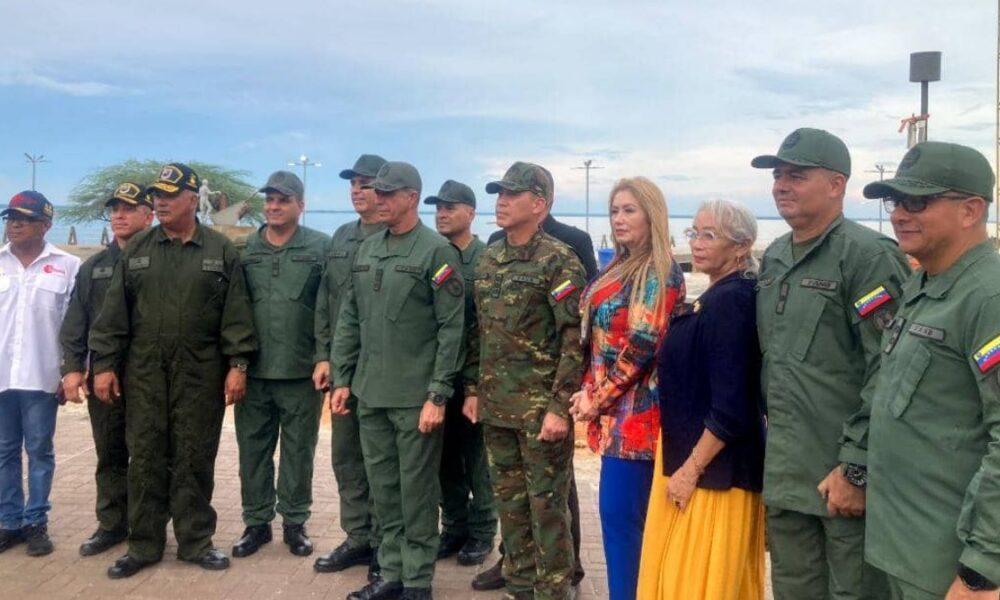 Zulia: Armada Bolivariana pasó revista a trabajos del Monumento Épico Bicentenario