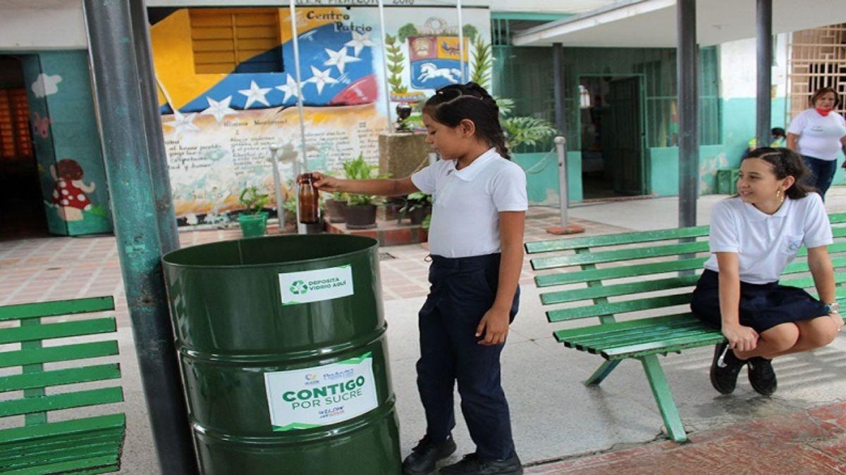 Plan Eco Sucre brinda atención a escuelas de Cagua
