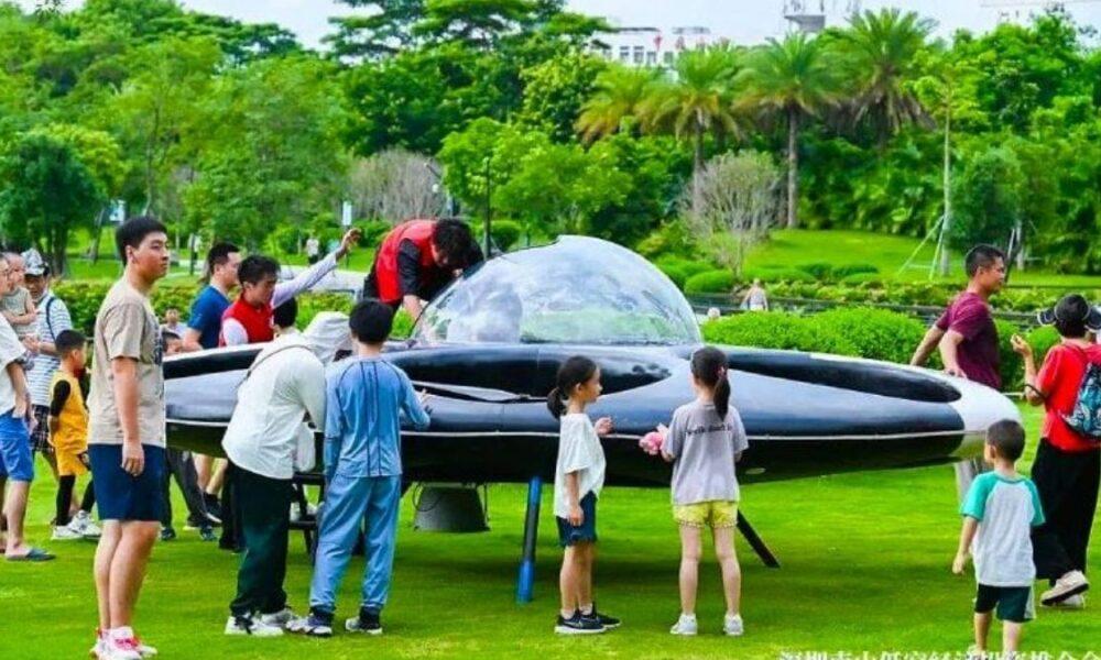 En China construyen el primer platillo volador tripulado