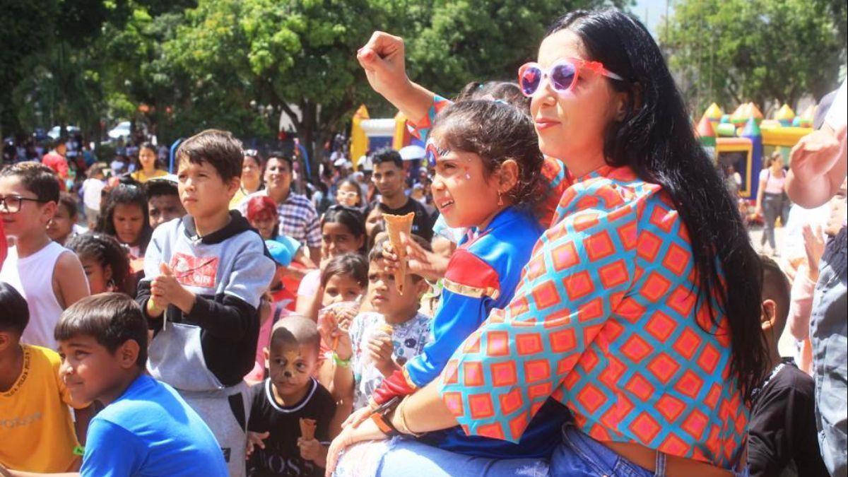 Más de 3 mil pequeñines disfrutaron del Día del Niño en Mariño