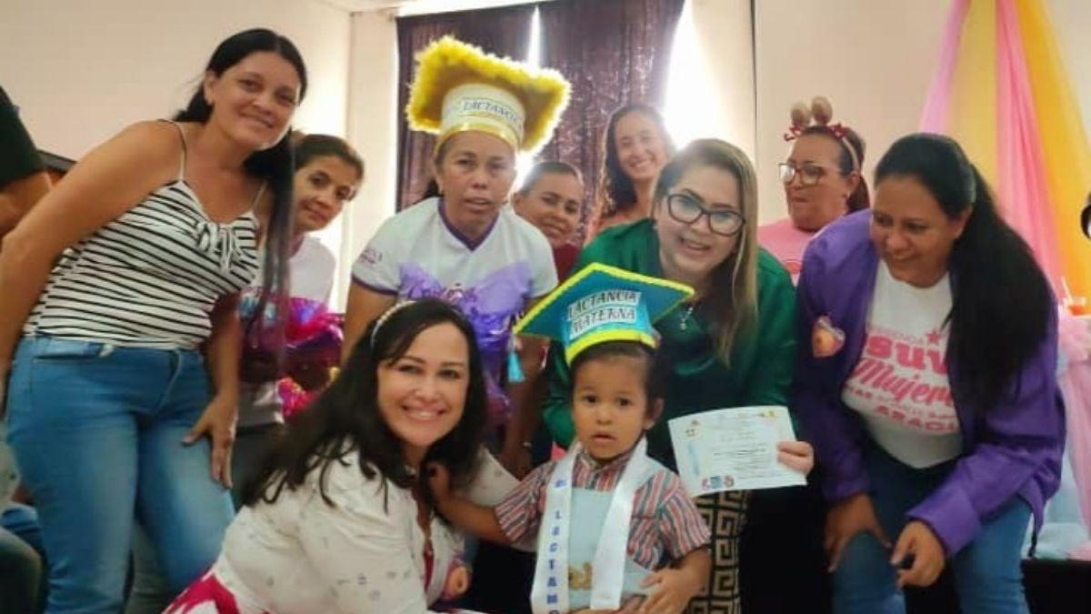 Se gradúan 200 Niños y Niñas lactantes en Ribas