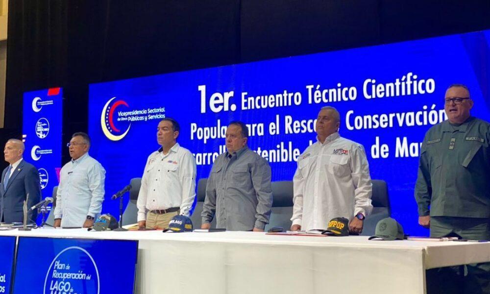 Ministro Marco Torres participó en el 1er encuentro para el rescate del Lago de Maracaibo