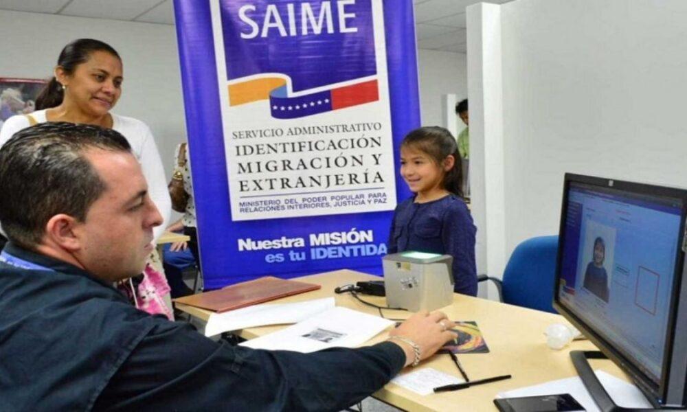 Pendiente de este nuevo requisito del Saime para trámites de niños, niñas y adolescentes