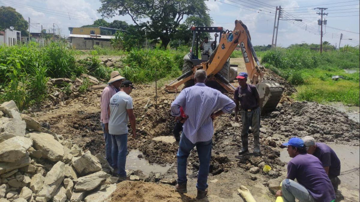 Hidrocentro atendió emergencia de aguas servidas en sector Aguacatal
