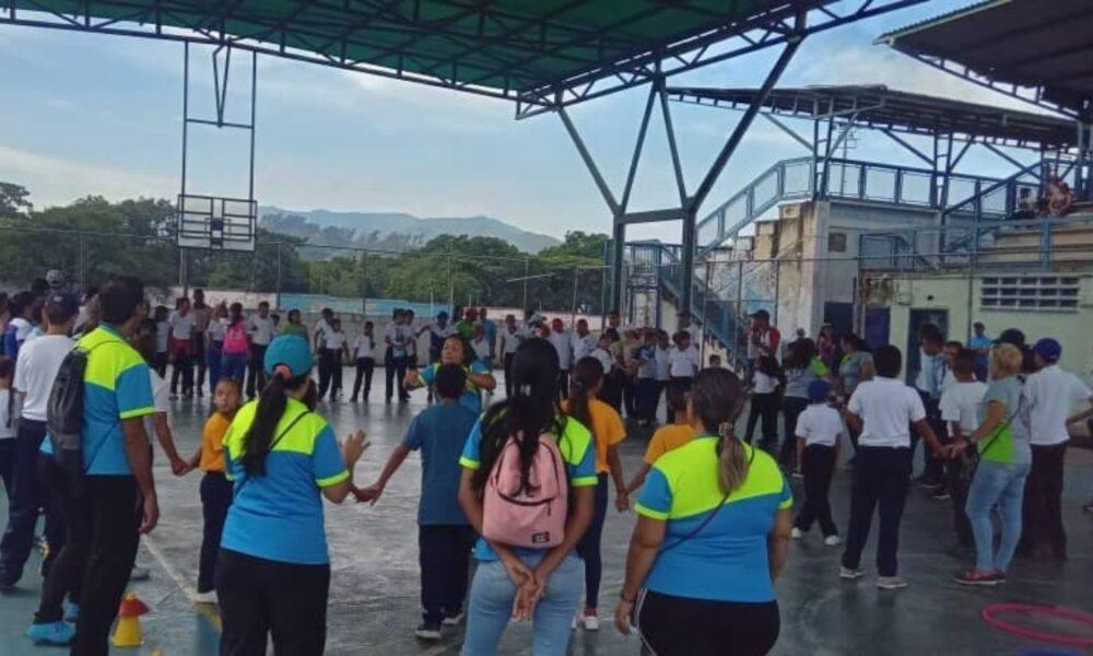 Ribas albergó 1er. Festival de Psicomotricidad en el Polideportivo de La Victoria