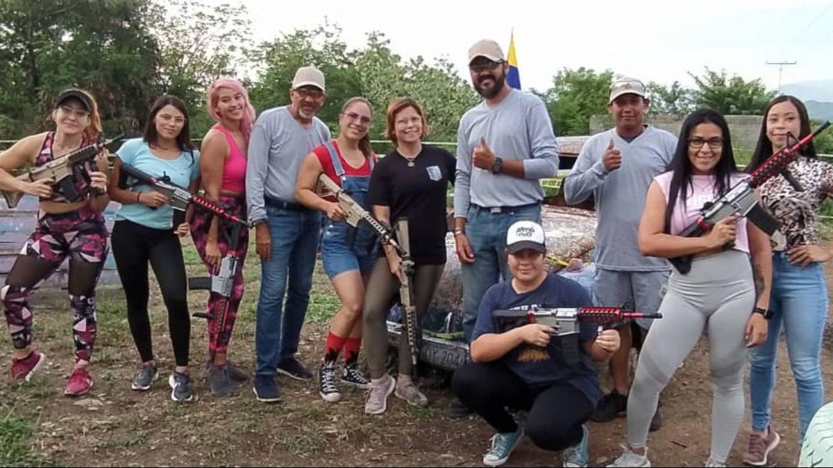 La primera cancha de Hidrogel Blaster en Venezuela esta en Cagua