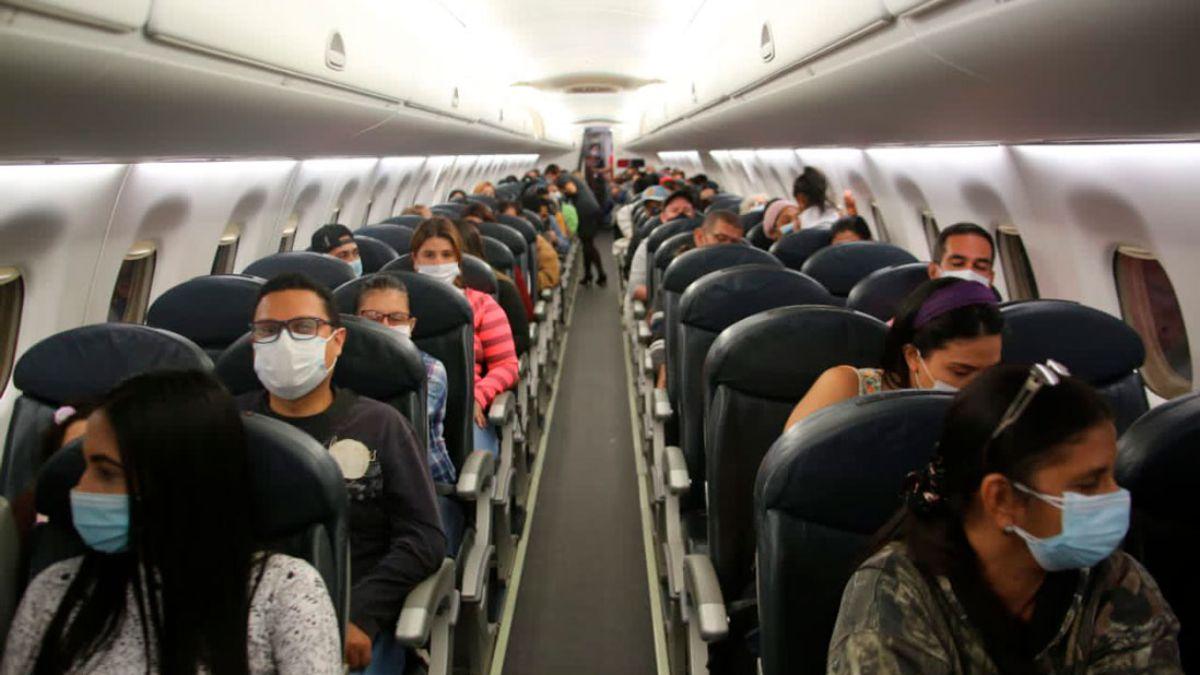 Llegó el primer vuelo de repatriación de venezolanos proveniente de EE UU