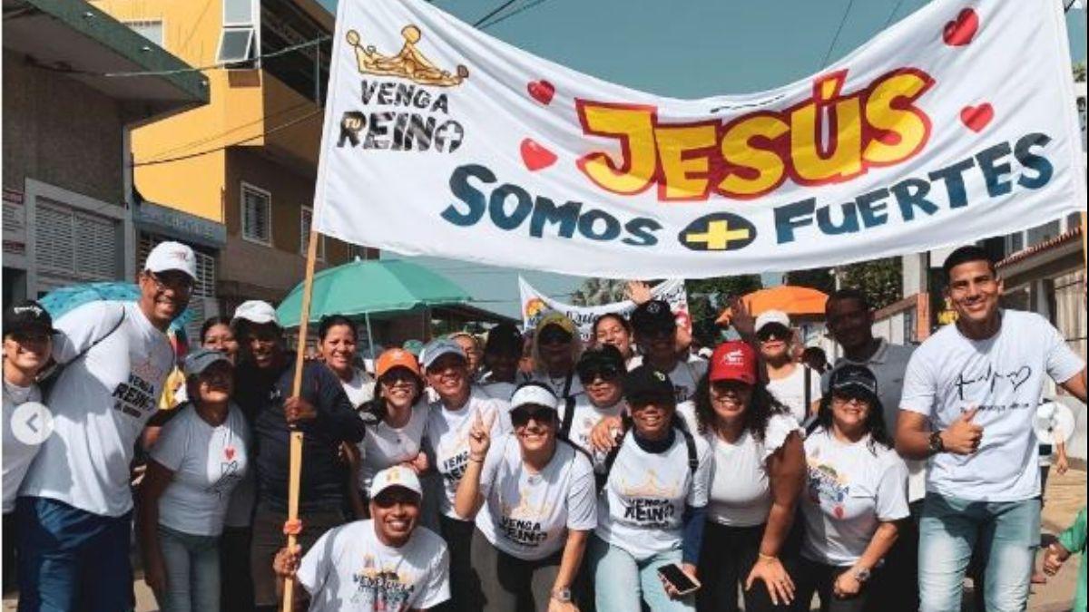 Más de 30 mil personas marcharon para Jesús en Aragua