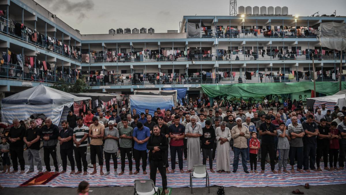 Refugios de la ONU en Gaza sufren de hacinamiento y peligro de contraer infecciones
