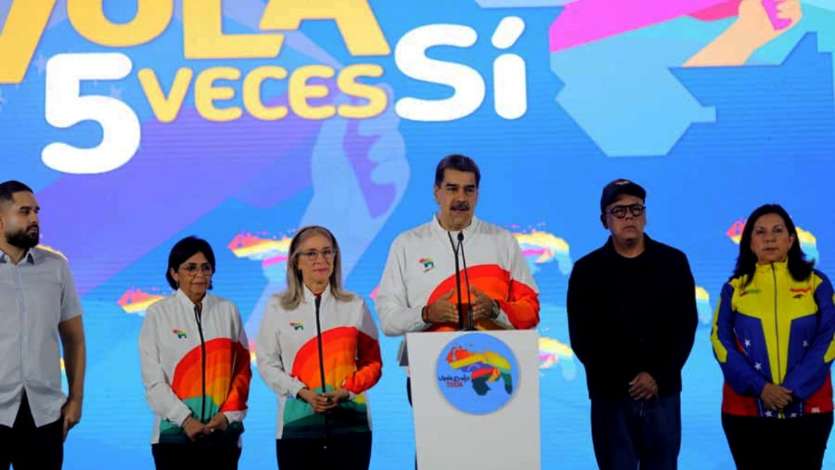 Venezuela esta resolviendo por vía constitucional y pacífica un despojo de 150 años