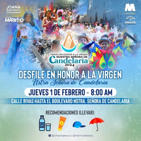 yH5BAEKAAEALAAAAAABAAEAAAICTAEAOw== Este jueves inician las Ferias de Candelaria 2024 en Turmero