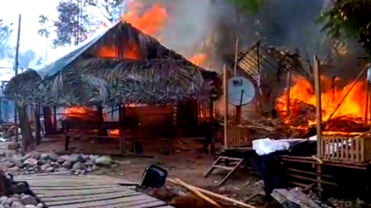 FANB destruyó 5 estructuras usadas por mafias de minería ilegal en Amazonas