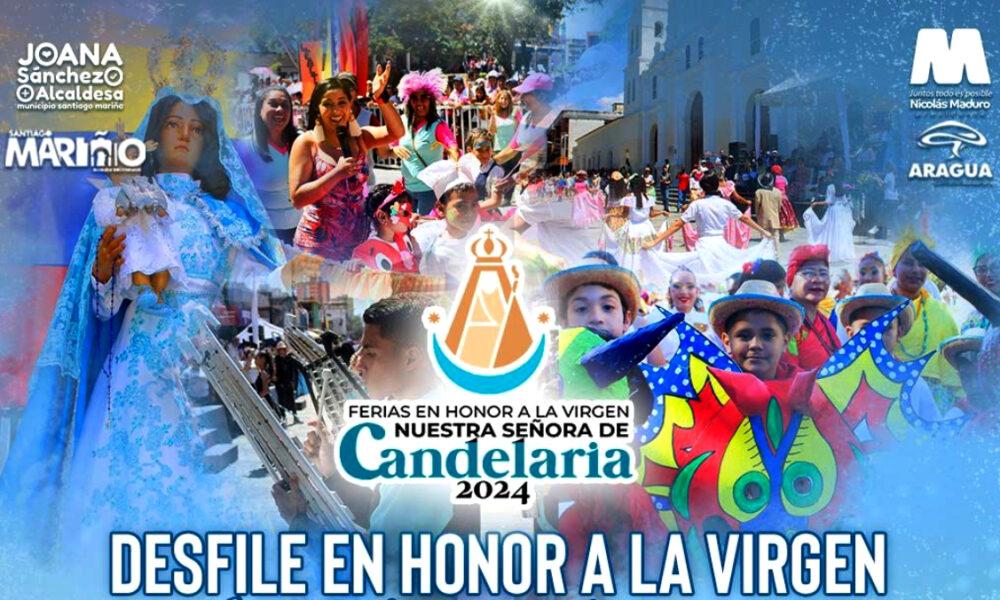 Este jueves inician las Ferias de Candelaria 2024 en Turmero
