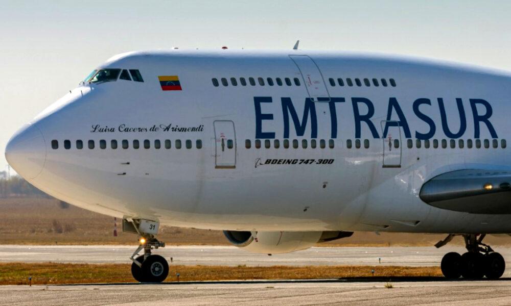 EEUU consuma decomiso de avión de EMTRASUR sacándolo de Argentina