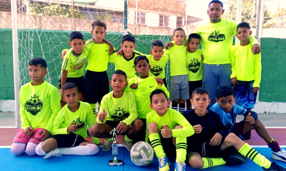 Exitosa realización del torneo interliga de fútbol sala en Polideportivo de La Victoria