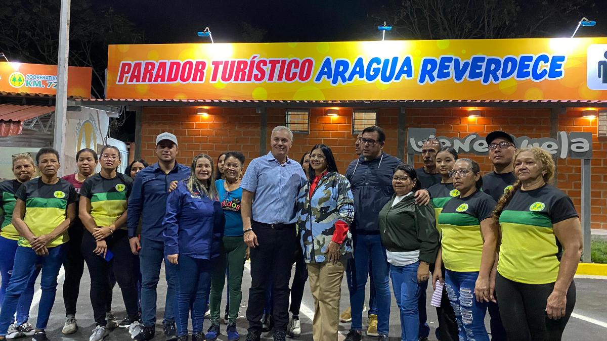 Inaugurado Parador Turístico "Aragua Reverdece" en la ARC