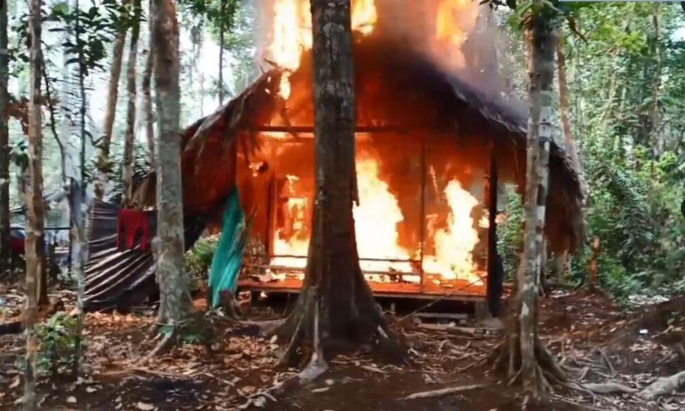 Amazonas: FANB desmantela campamento de minería ilegal