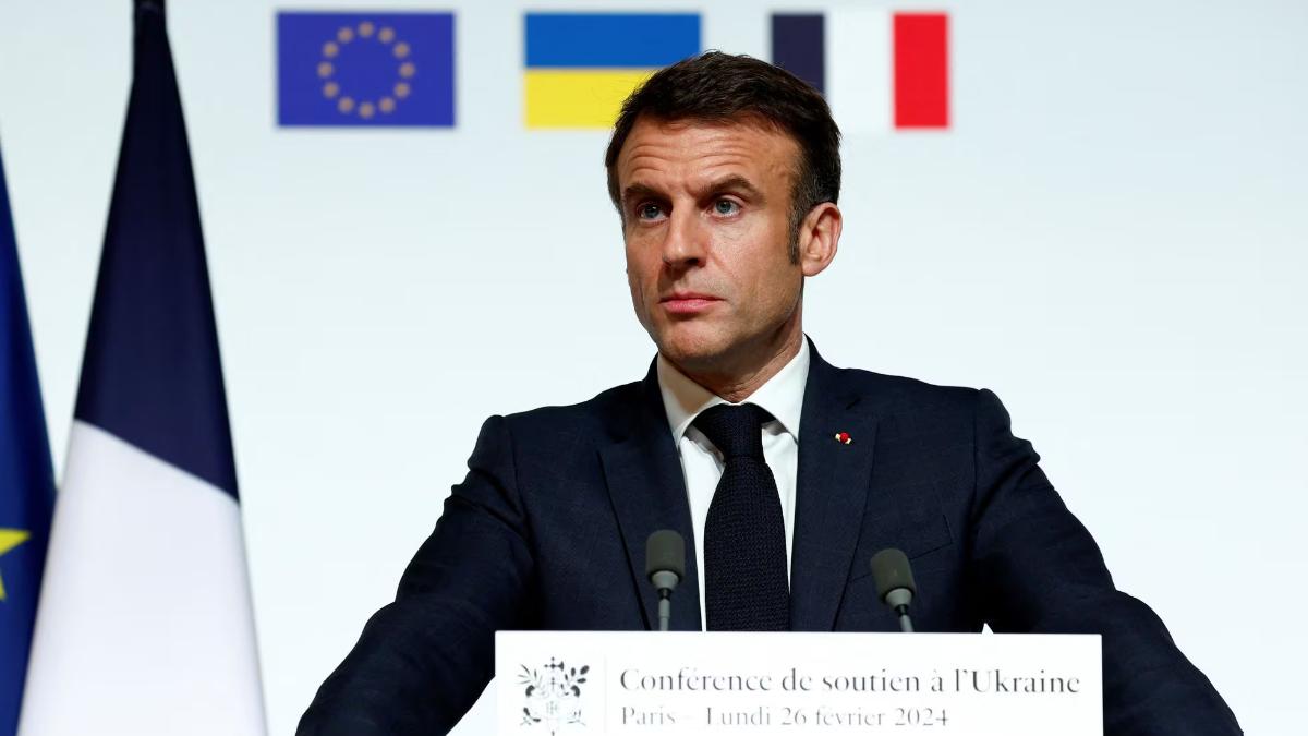 Francia: Macron pone a disposición tropas para frenar a Rusia