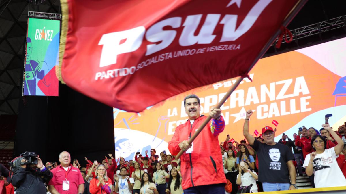 Maduro es proclamado candidato del PSUV para presidenciales de 2024