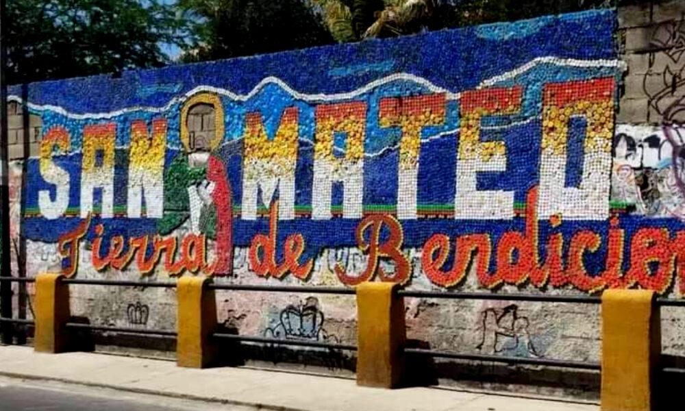 Mural San Mateo, Tierra de Bendiciones será inaugurado en San Mateo