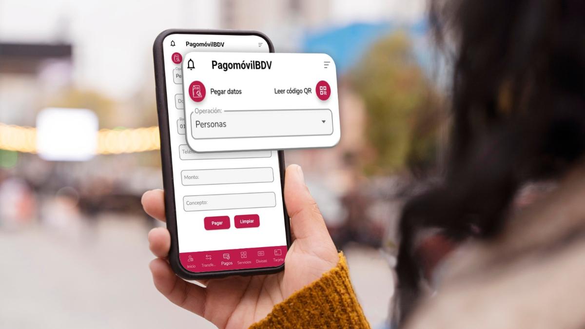 Nueva actualización de la BDV App permite el pago móvil más rápido