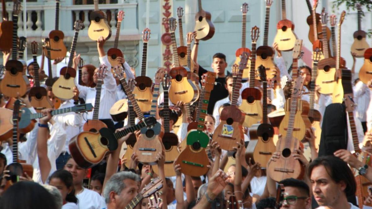 Día Nacional del Cuatro se celebró en todo el país