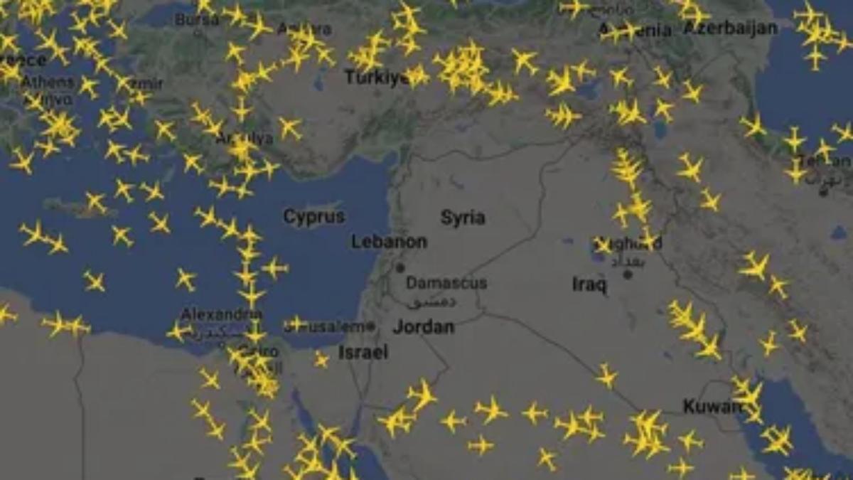 Varios países cierran su espacio aéreo tras conflicto Irán-Israel