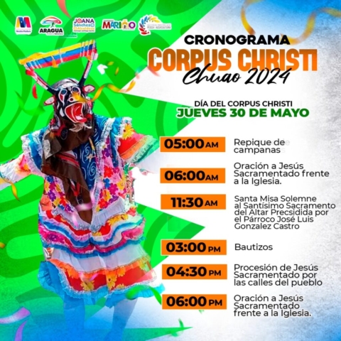 yH5BAEKAAEALAAAAAABAAEAAAICTAEAOw== Inician las tradicionales fiestas de Corpus Christi en Chuao