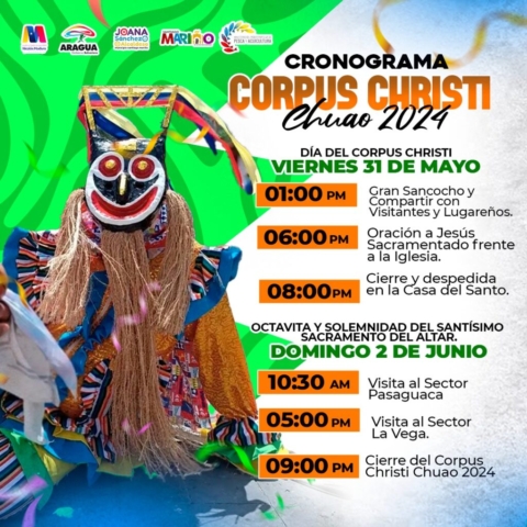yH5BAEKAAEALAAAAAABAAEAAAICTAEAOw== Inician las tradicionales fiestas de Corpus Christi en Chuao