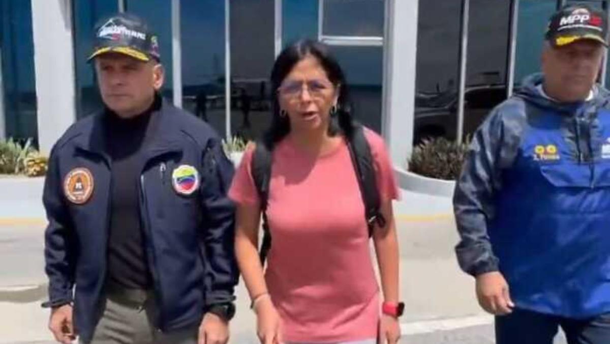 Vicepresidenta de la República Delcy Rodríguez resulta herida en Cumanacoa