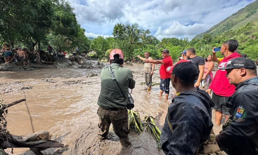 1200 militares desplegados para atender emergencia por lluvias en Sucre