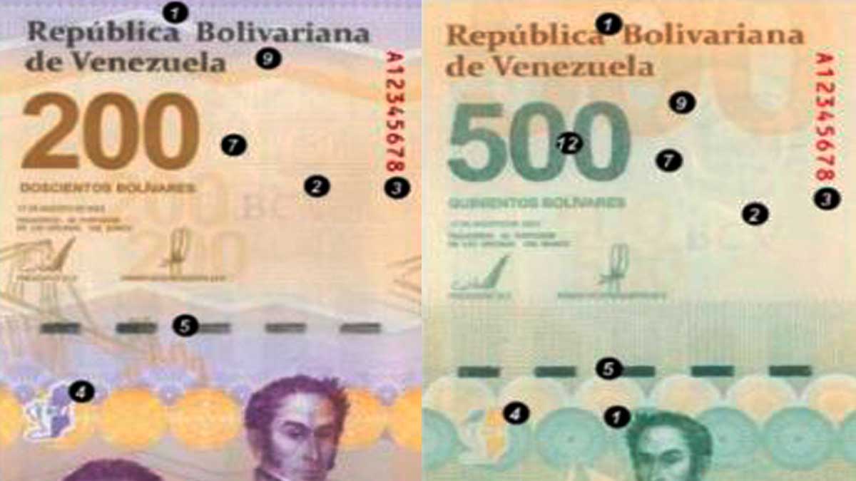 BCV incorpora dos nuevos billetes al Cono Monetario Vigente