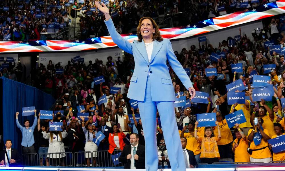 OFICIAL: Kamala Harris es la candidata demócrata a la Presidencia de EEUU