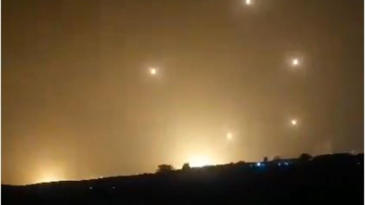 Irán lanza una ofensiva misilistica contra Israel