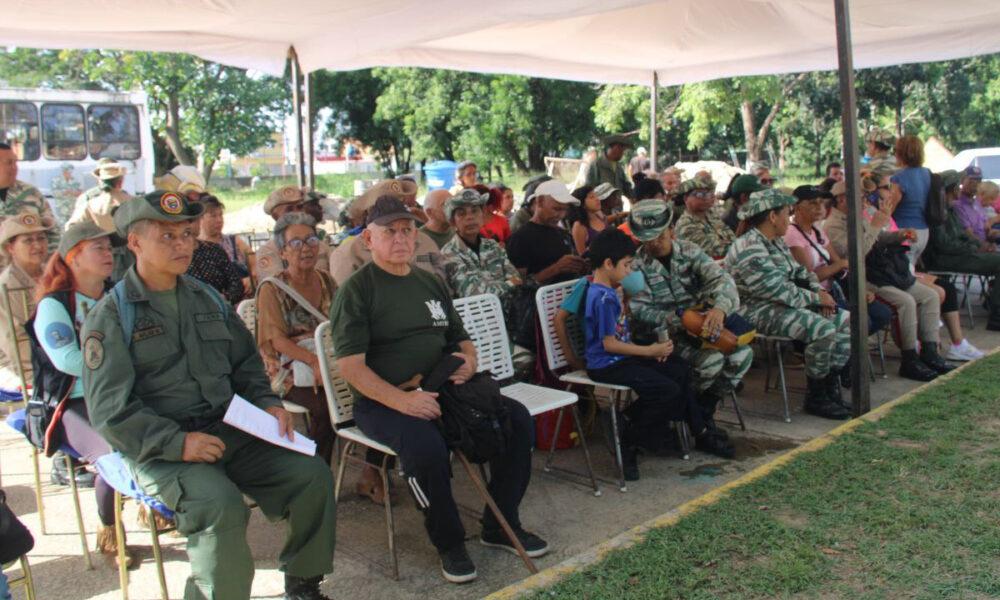 Más de 160 milicianos fueron beneficiados con jornada integral en Mariño