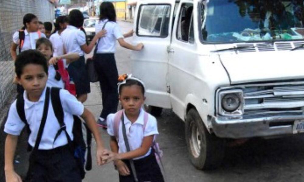 ¿Sábes cuanto te puede costar el servicio de transporte escolar al mes en Venezuela?