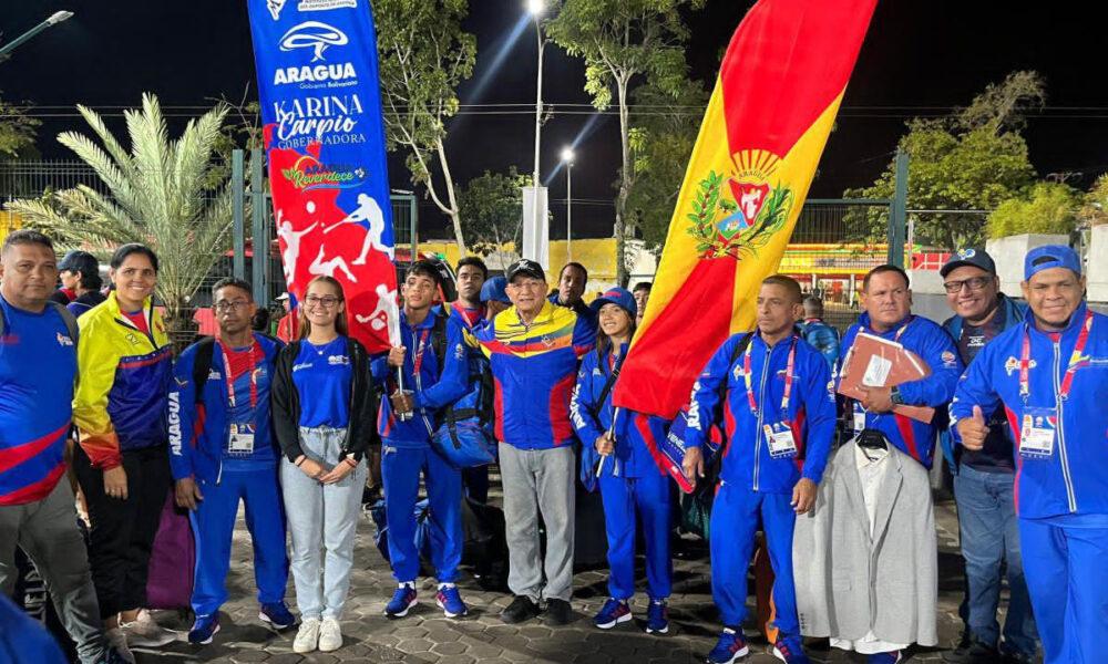 Aragua desplegó su delegación en los Juegos Deportivos Nacionales Juveniles 2024